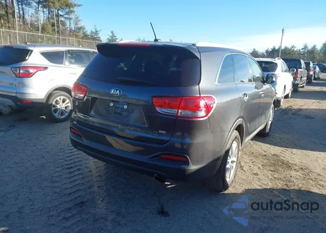 2017 Kia Sorento 2.4L Lx from USA, damaged, VIN 5XYPG4A31HG334456